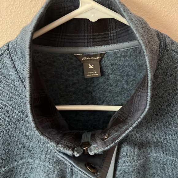 Eddie Bauer Women’s large sweater jacket. - Picture 3 of 7